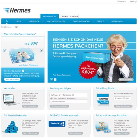 hermes homepage deutschland|www.myhermes.de.